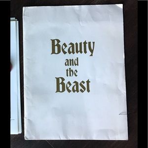 Beauty & The Beast Hollywood Memorabilia Broadway